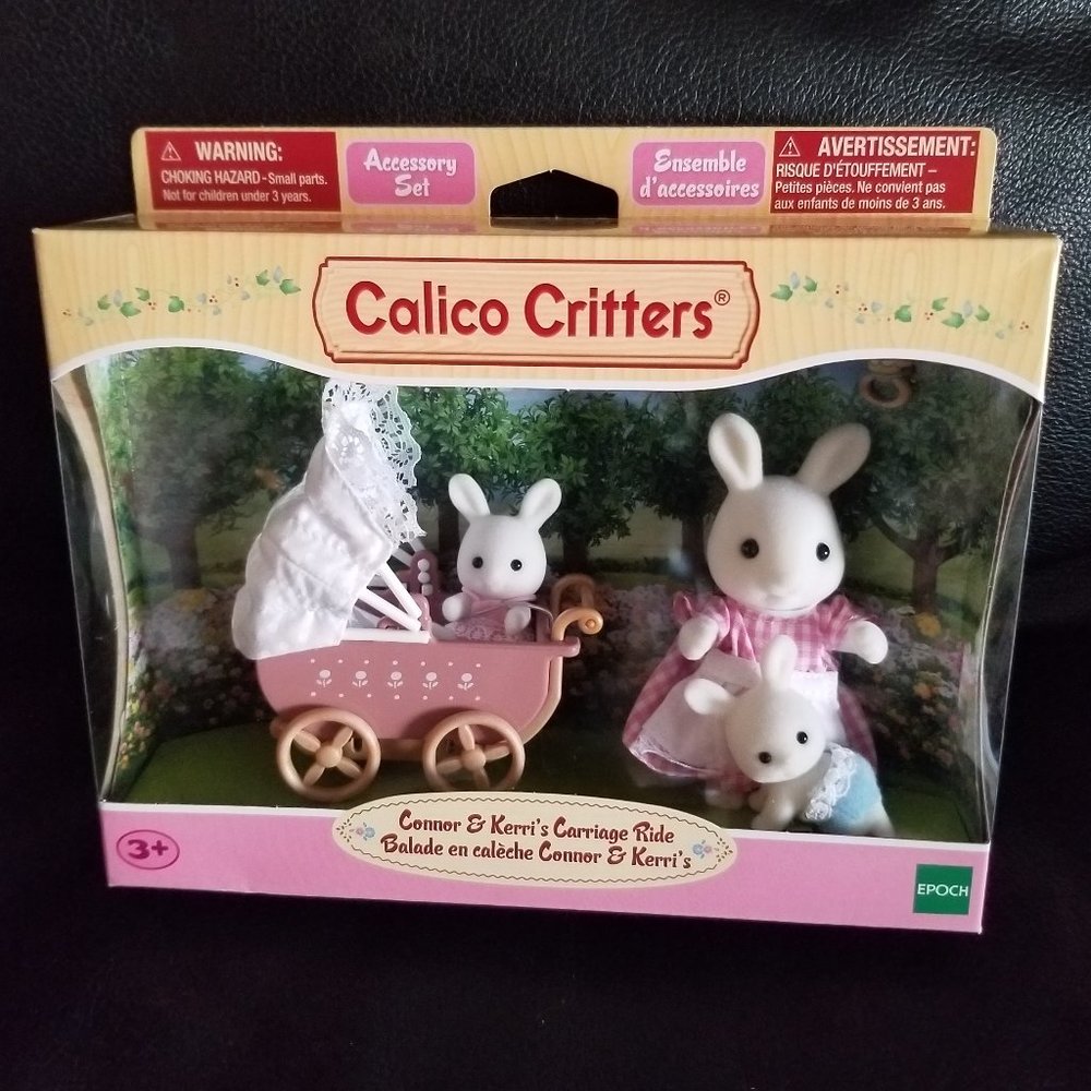 Calico Critters Connor and Kerri's Carriage Ride
